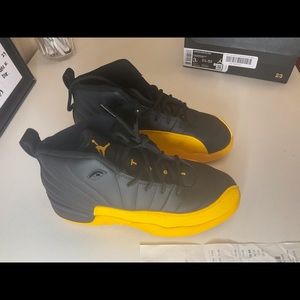 Air Jordan 12s - Black and Yellow